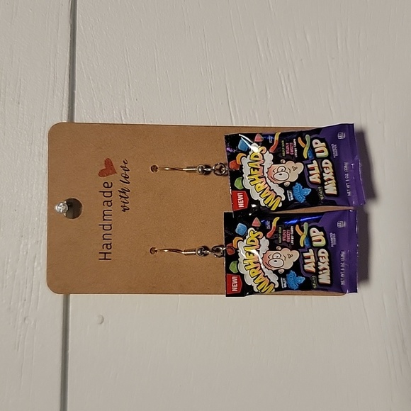 Handmade "Warheads" Earrings - Picture 1 of 2